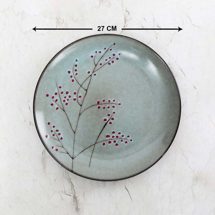 Cadenza Stoneware Floral Dinner Plate - 27cm