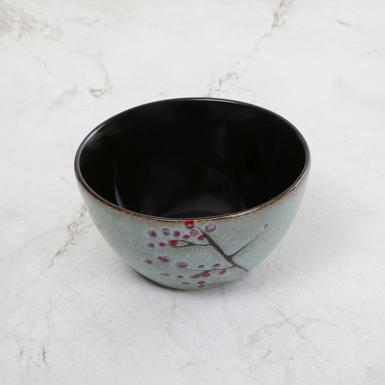 Cadenza Stoneware Printed Curry Bowl