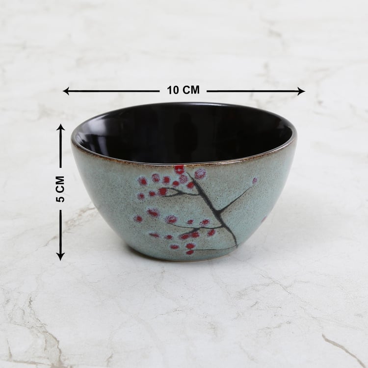 Cadenza Stoneware Printed Curry Bowl