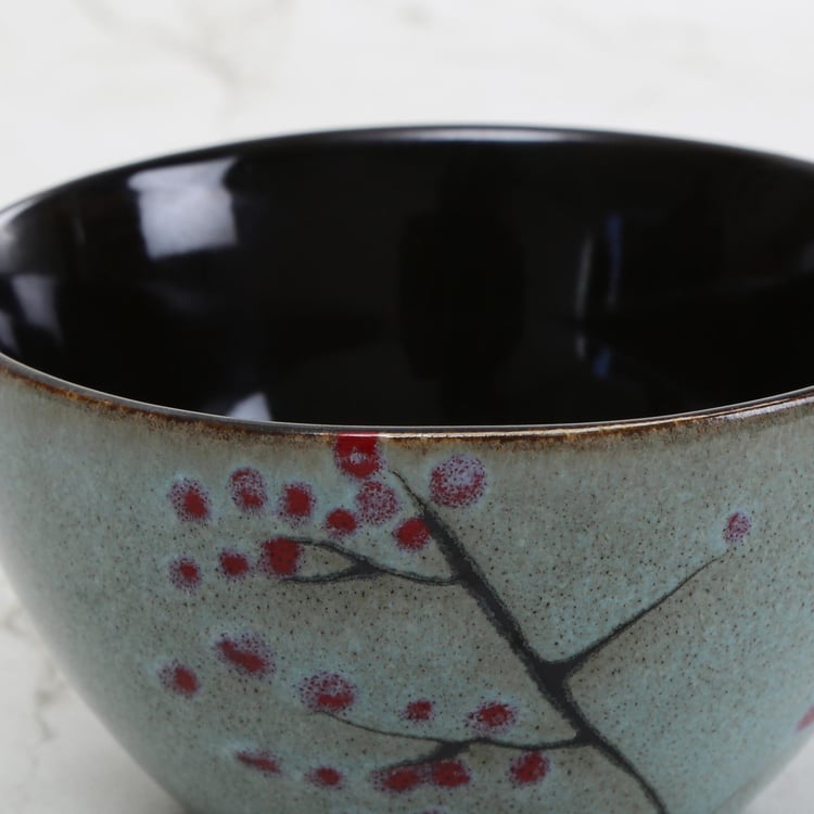 Cadenza Stoneware Printed Curry Bowl