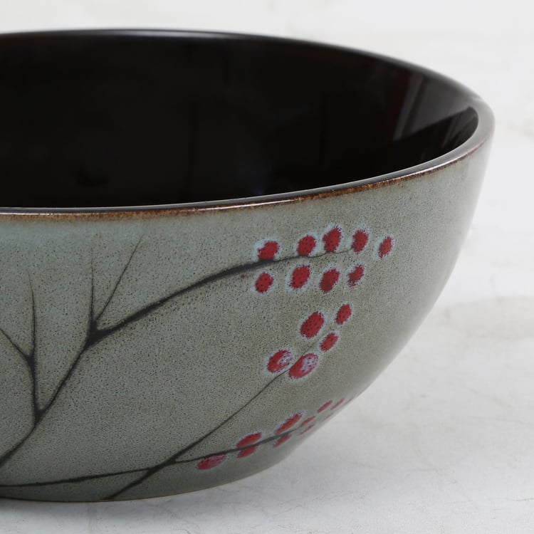 Cadenza Stoneware Printed Serving Bowl