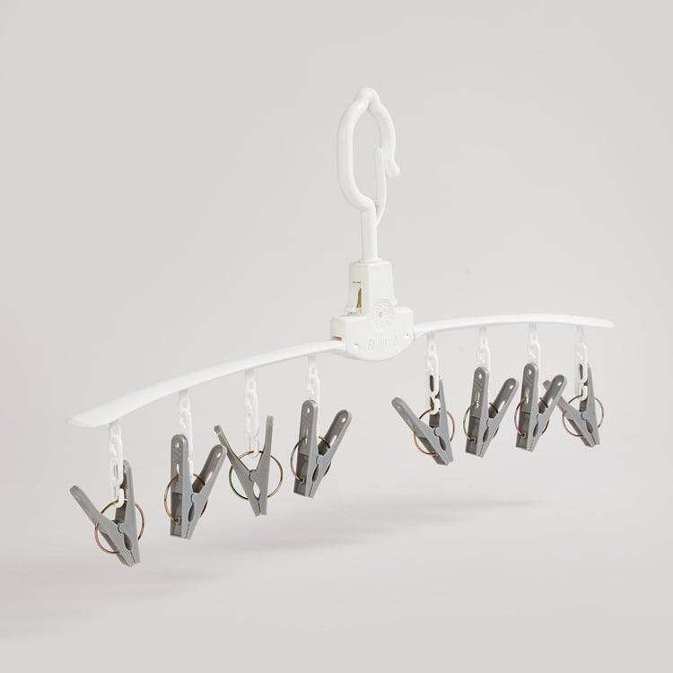 Orion 8 Hooks Polypropylene Hanger