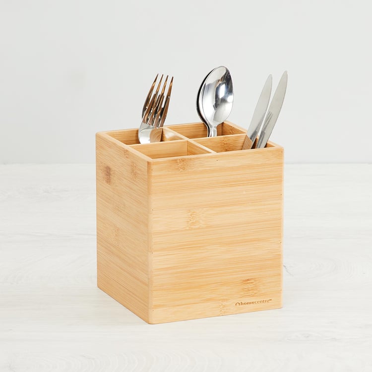 Orion Bamboo Cutlery Holder