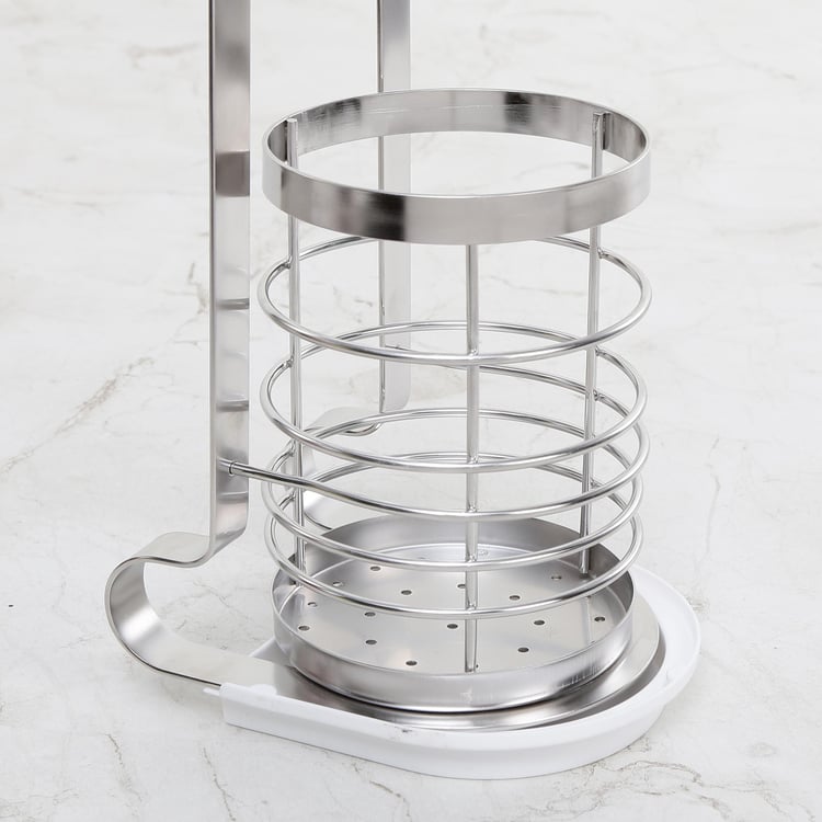 Orion Stainless Steel Hanging Cutlery Holder