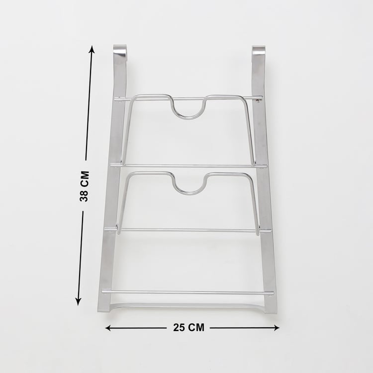 Orion Stainless Steel Hanging Lid Rack