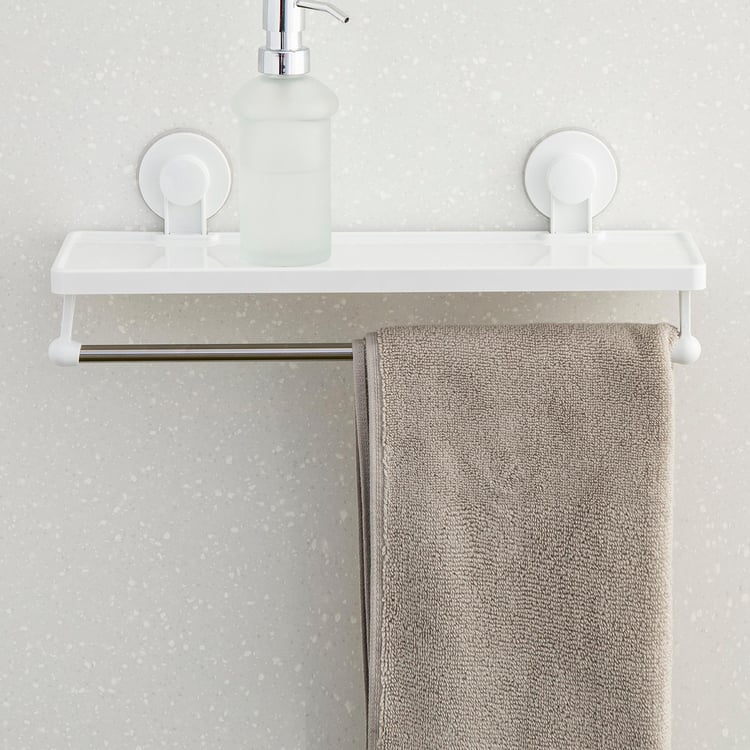 Orion Polypropylene Towel Rack with Suction Cup