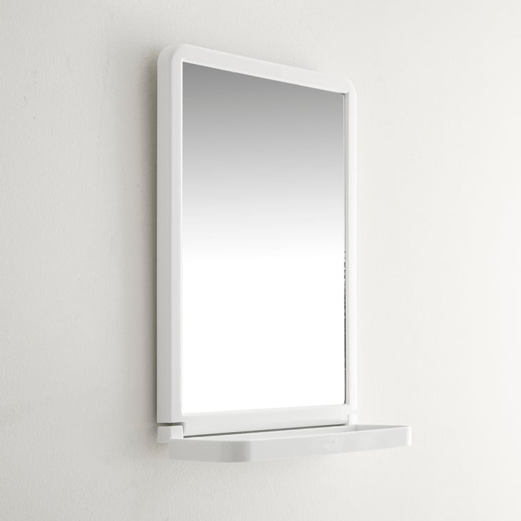 Orion Metal Mirror with Suction Cup - 20x29cm