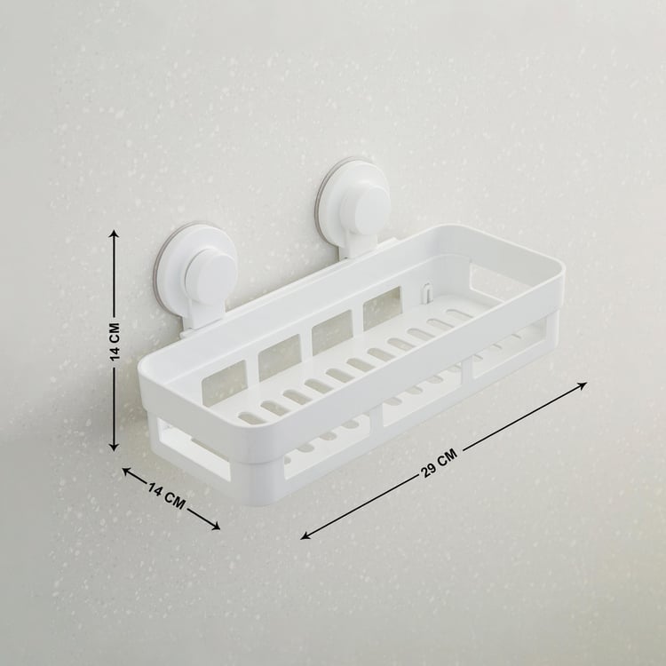 Orion Polypropylene Bath Rack with Suction Cup