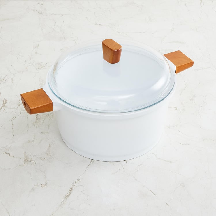 Chef Special Aluminium Casserole with Lid - 24cm