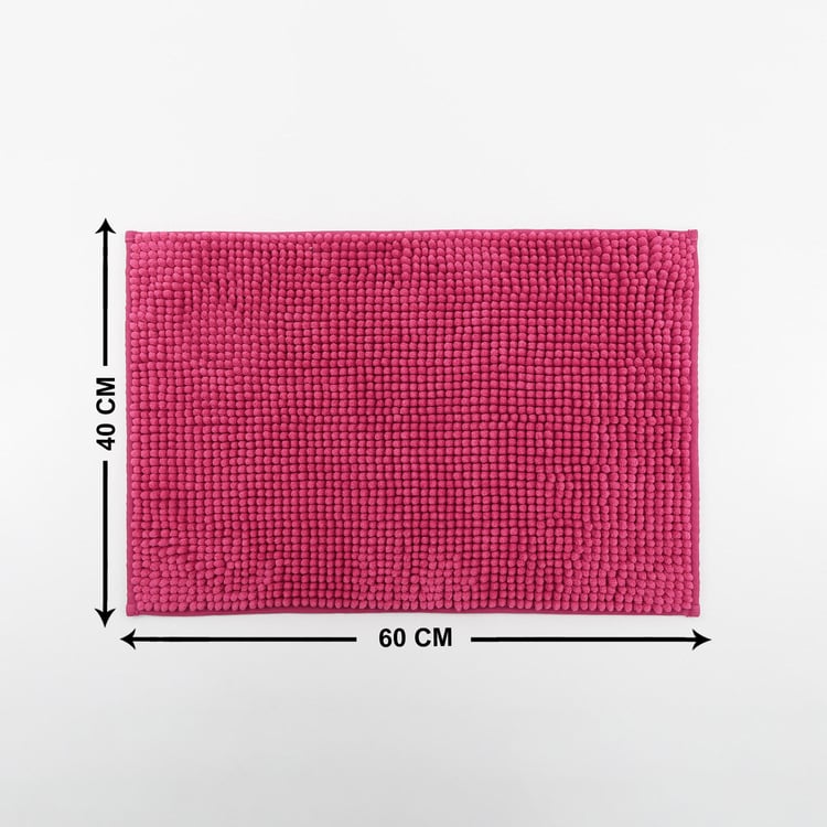 Colour Connect Essence Polyester Anti-Slip Bath Mat - 60x40cm