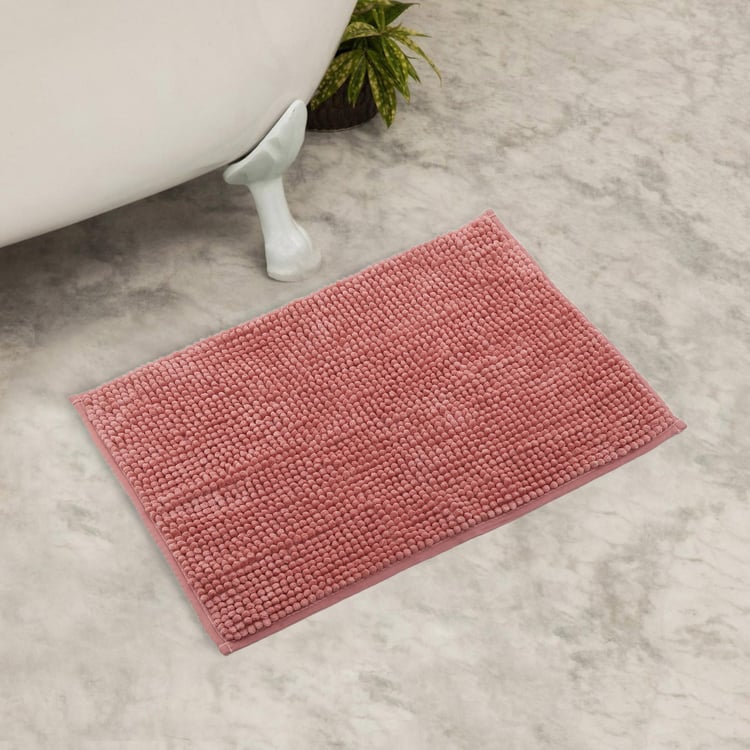 Colour Connect Essence Polyester Anti-Slip Bath Mat - 60x40cm