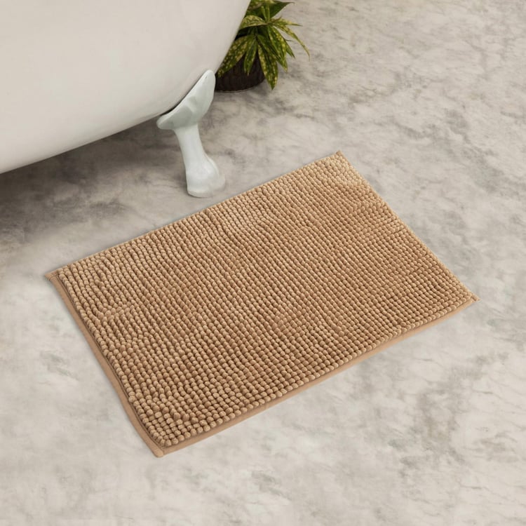 Colour Connect Essence Polyester Anti-Slip Bath Mat - 60x40cm