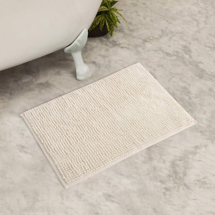 Colour Connect Essence Polyester Anti-Slip Bath Mat - 60x40cm