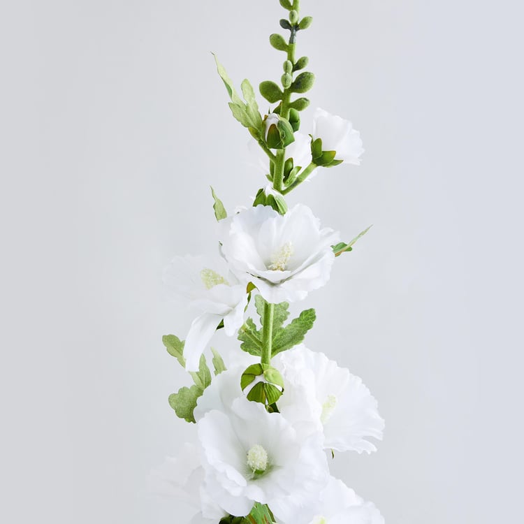 Botanical Hollyhock Artificial Flower