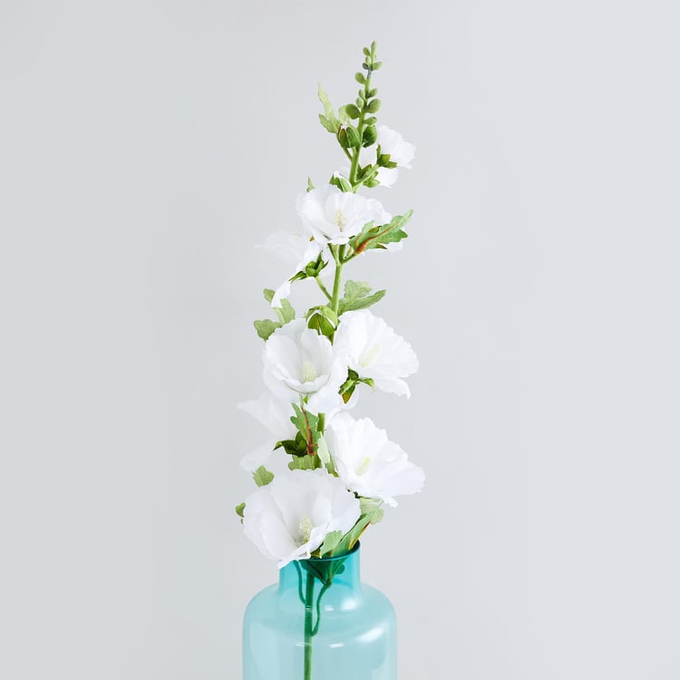 Botanical Hollyhock Artificial Flower - 91 cm