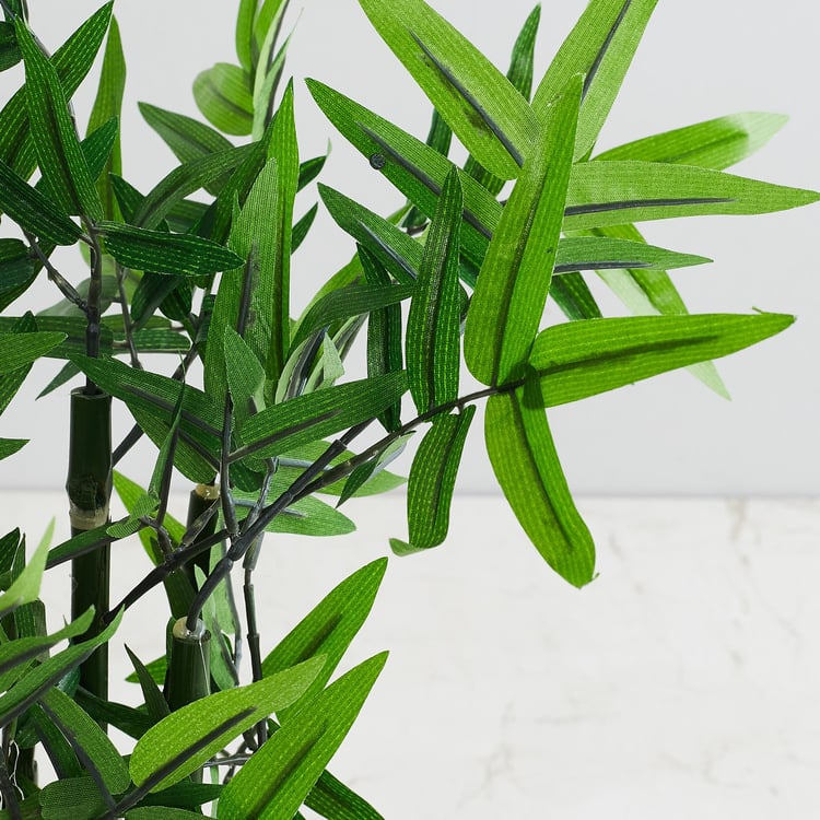 Gardenia Bamboo Artificial Plant in Pot