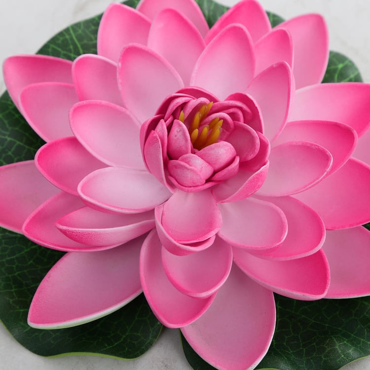 Cascade Floating Lotus Plastic Artificial Flower