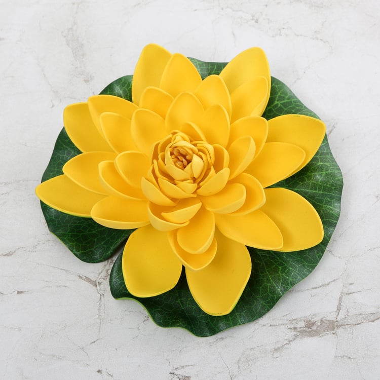 Cascade Floating Lotus Plastic Artificial Flower