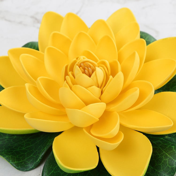 Cascade Floating Lotus Plastic Artificial Flower