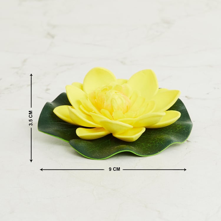 Cascade Floating Lotus Plastic Artificial Flower