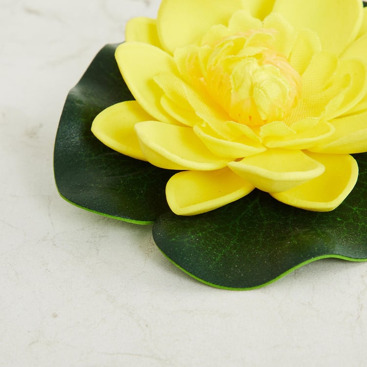 Cascade Floating Lotus Plastic Artificial Flower