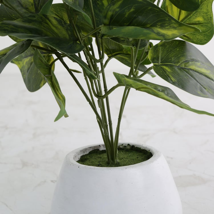Gardenia Artificial Plant in Ceramic Pot