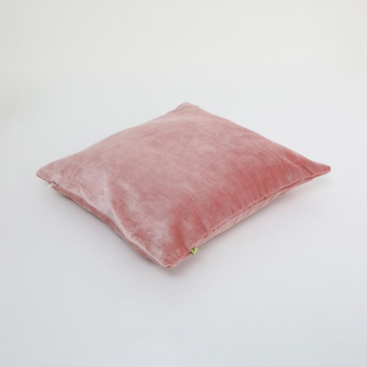 Colour Connect Cameo Solid Cushion Covers - Single Pc. - Polyester - 40 cm x 40 cm - Peach