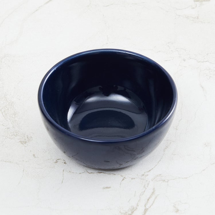 Colour Connect Solid Sets  - Stoneware -  Dip Bowl set - 3 cm  H x 6.5 cm  - Microwave Compatible -  Multicolour