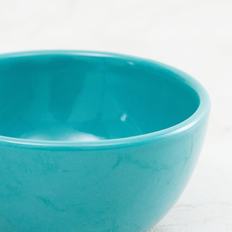 Colour Connect Solid Sets  - Stoneware -  Dip Bowl set - 3 cm  H x 7 cm  - Microwave Compatible -  Multicolour