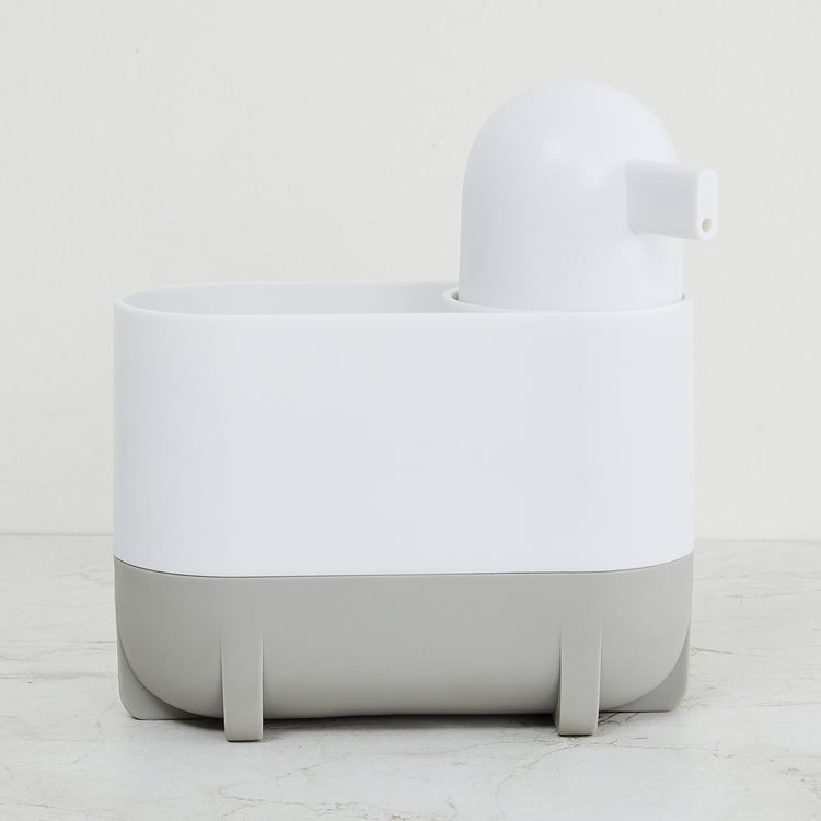 Orion White Detergent Dispenser With Holder - 2 Pcs