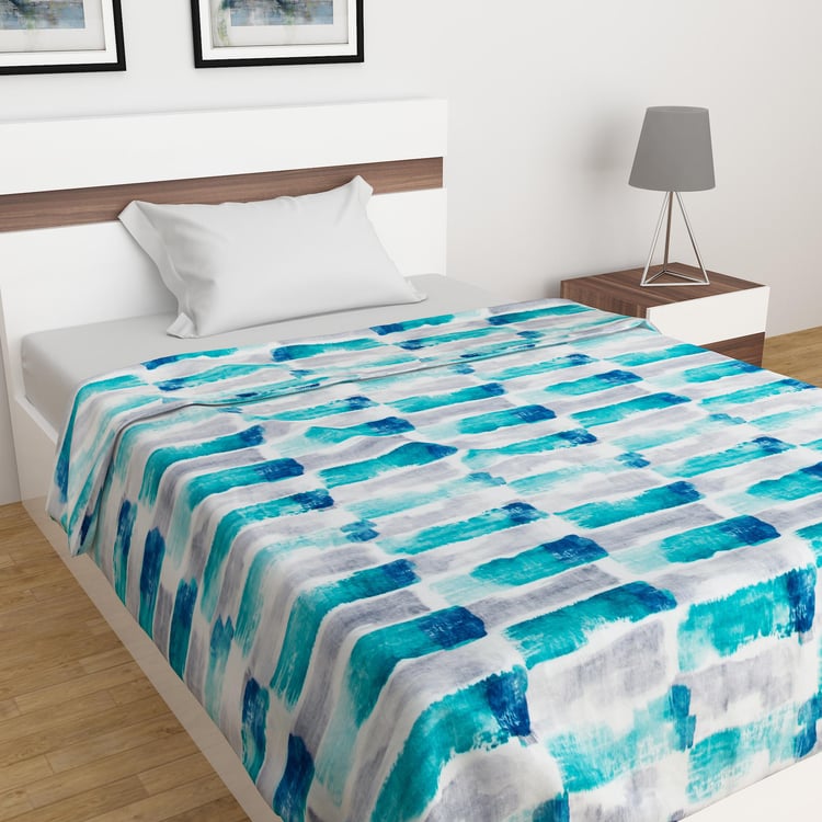 Everyday Essentials Dyed Double-Bed Blanket - 200 x 240 cm