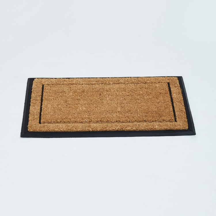 Elite Textured Rubber Door Mat  : 90 cm x 60 cm Multicolour