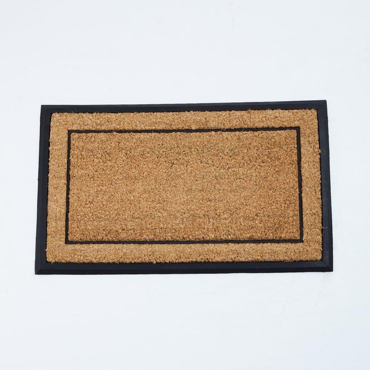 Elite Textured Rubber Door Mat  : 90 cm x 60 cm Multicolour