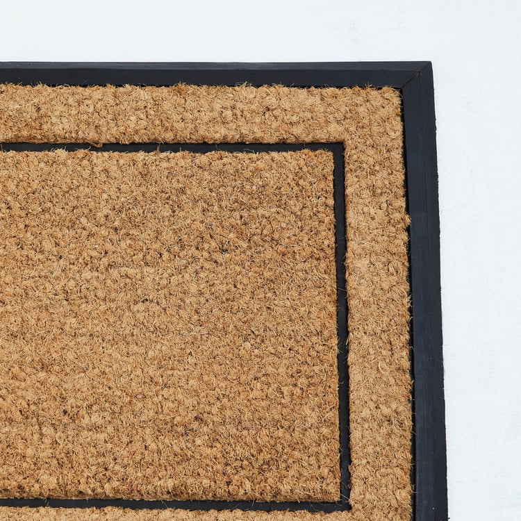 Elite Textured Rubber Door Mat  : 90 cm x 60 cm Multicolour