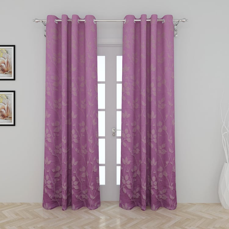 Jade Jacquard Window Curtain - 110 x 225 cm