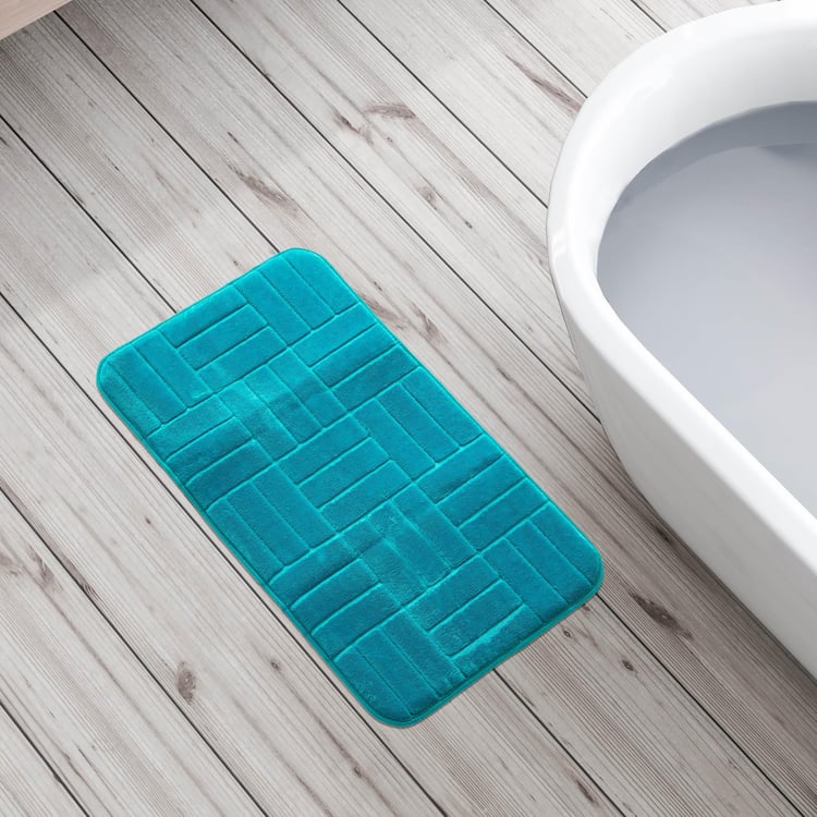 Buttercup Polyester Anti-Slip Bath Mat - 59x40cm