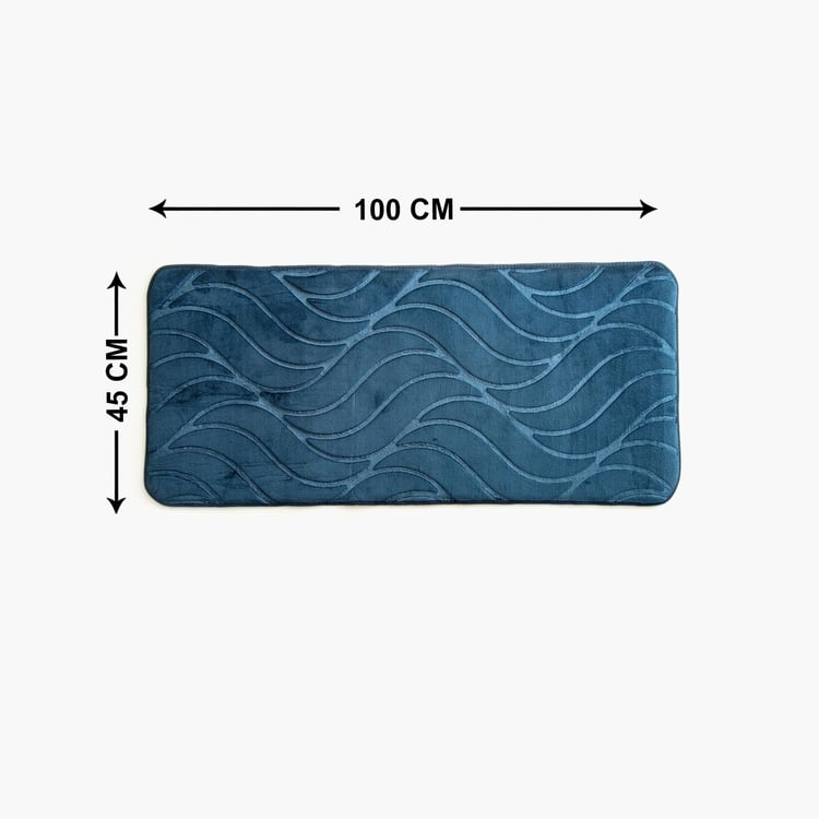 Buttercup Polyester Anti-Slip Bath Mat - 100x45cm