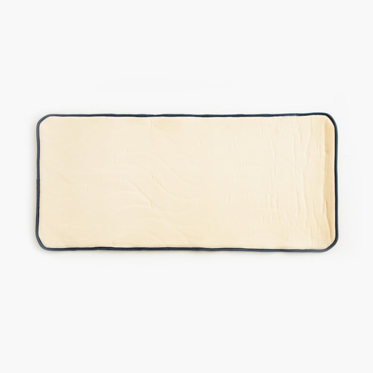 Buttercup Polyester Anti-Slip Bath Mat - 100x45cm