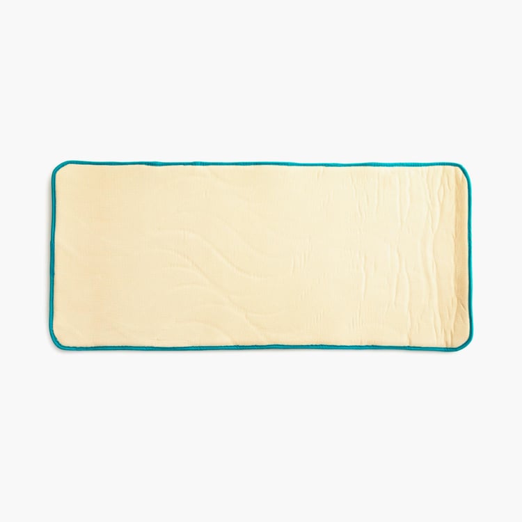 Buttercup Polyester Anti-Slip Bath Mat - 100x45cm