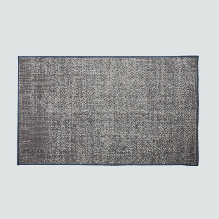 Bristol 1 Polyester Carpet : 147 cm x 90 cm Blue