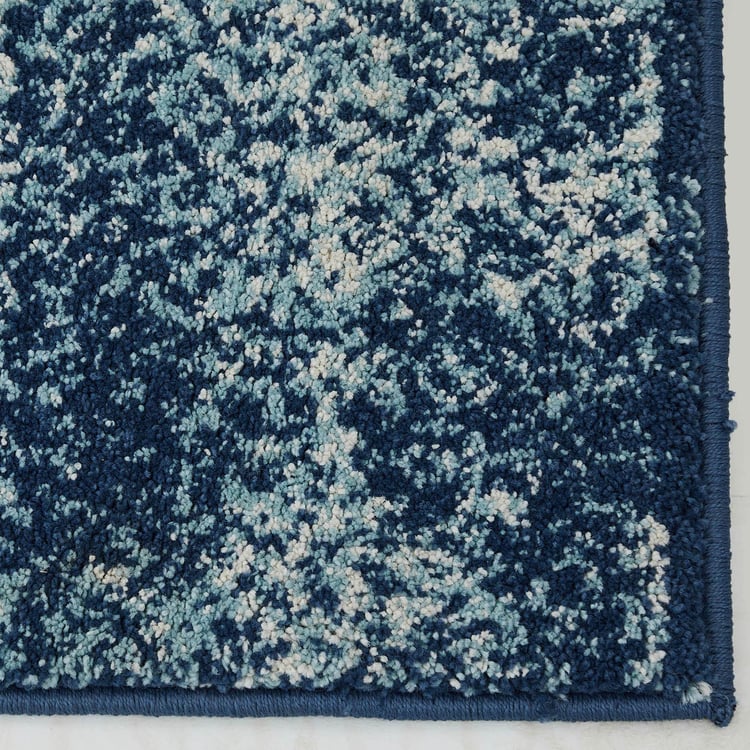 Bristol 1 Polyester Carpet : 147 cm x 90 cm Blue