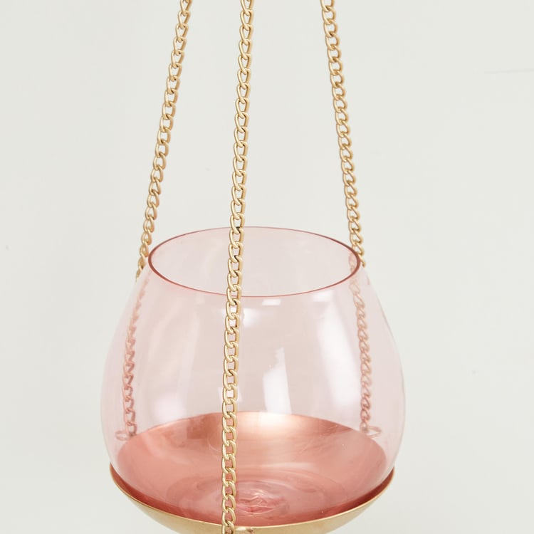 Bleam Glass Hanging T-Light Holder