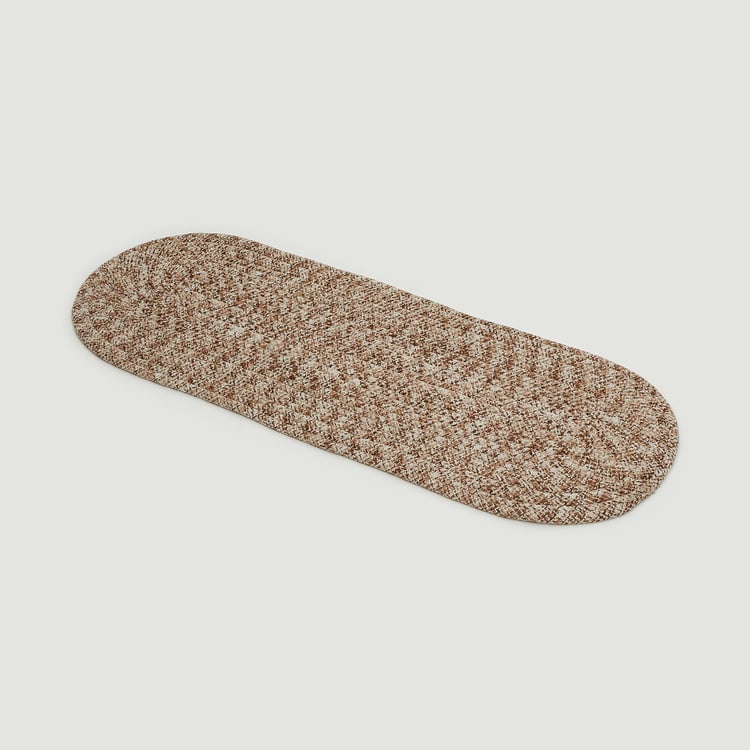 Melange Cotton Braided Kitchen Runner