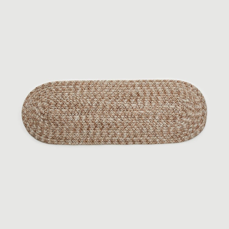 Melange Cotton Braided Kitchen Runner