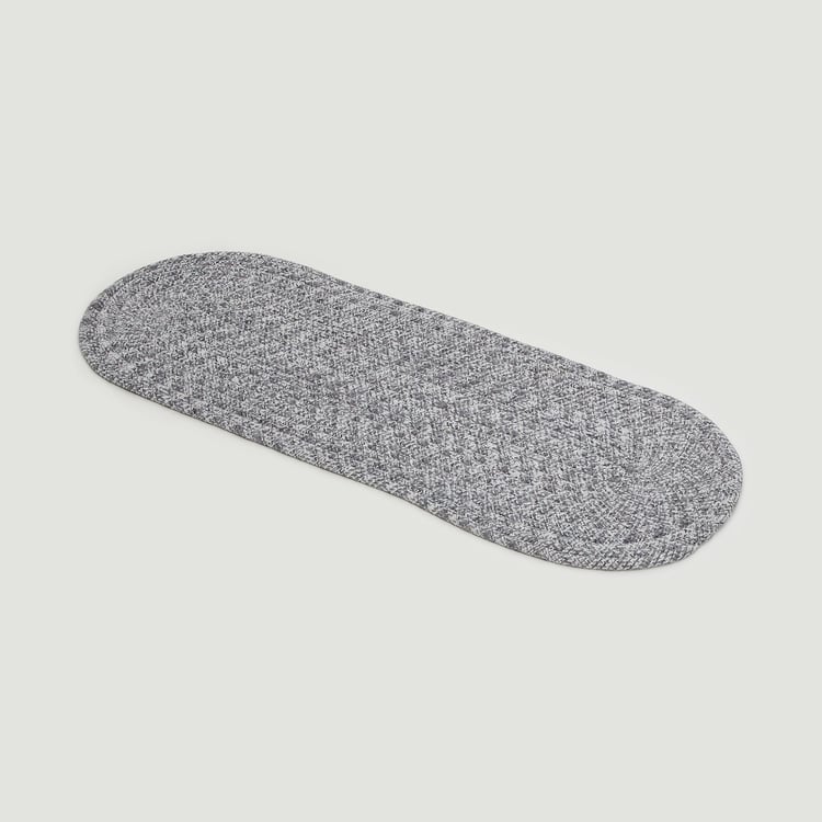 Melange Cotton Braided Kitchen Runner