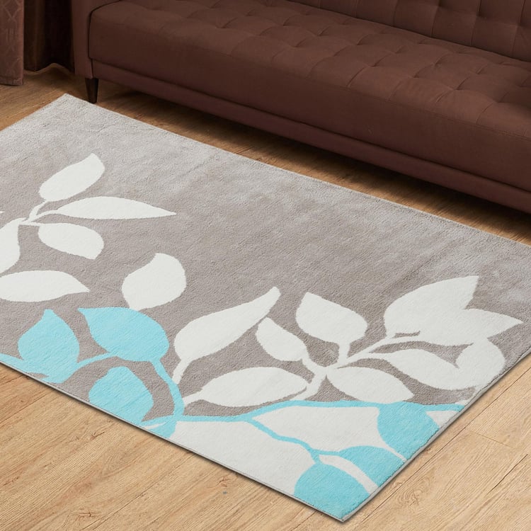 Patterned Textured Carpet - 90 x 150 cm