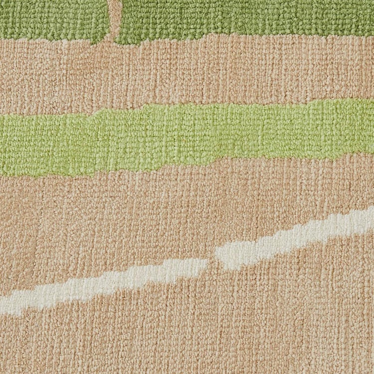 Patterned Textured Carpet - 90 x 150 cm