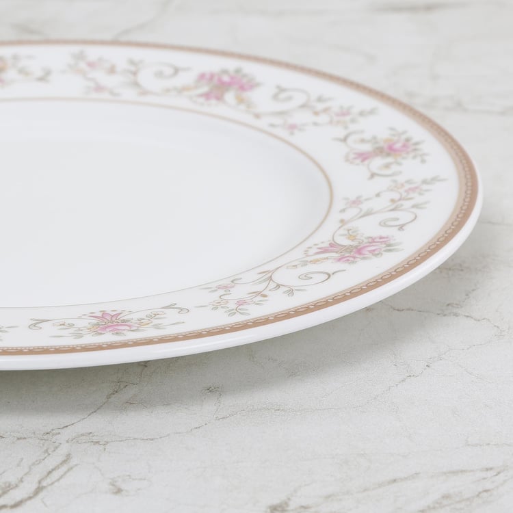 Altius Bone China Floral Printed Side Plate - 20cm