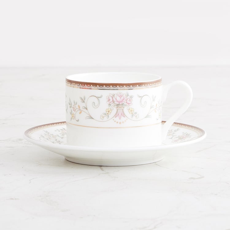 Altius Casablanca Bone China Cup and Saucer - 220ml