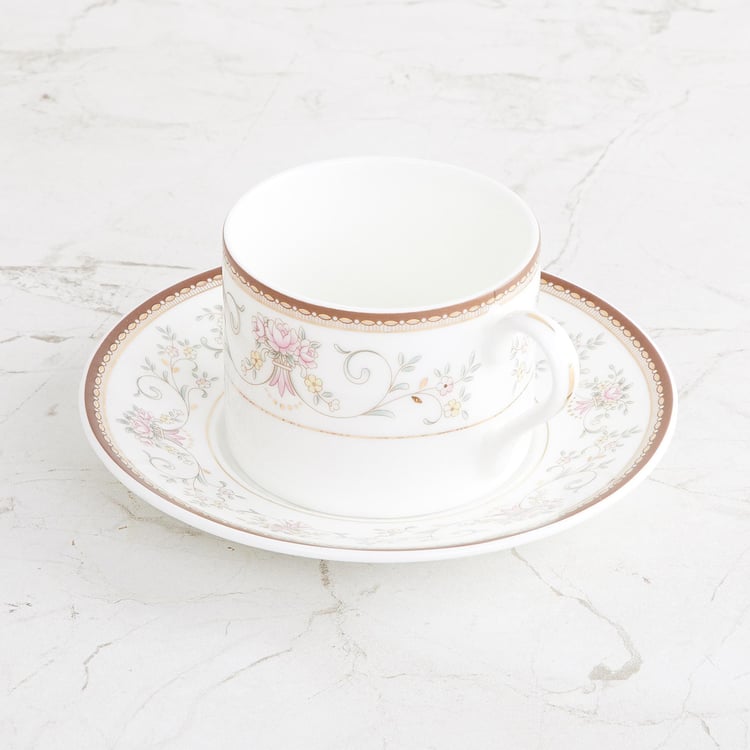 Altius Casablanca Bone China Cup and Saucer - 220ml